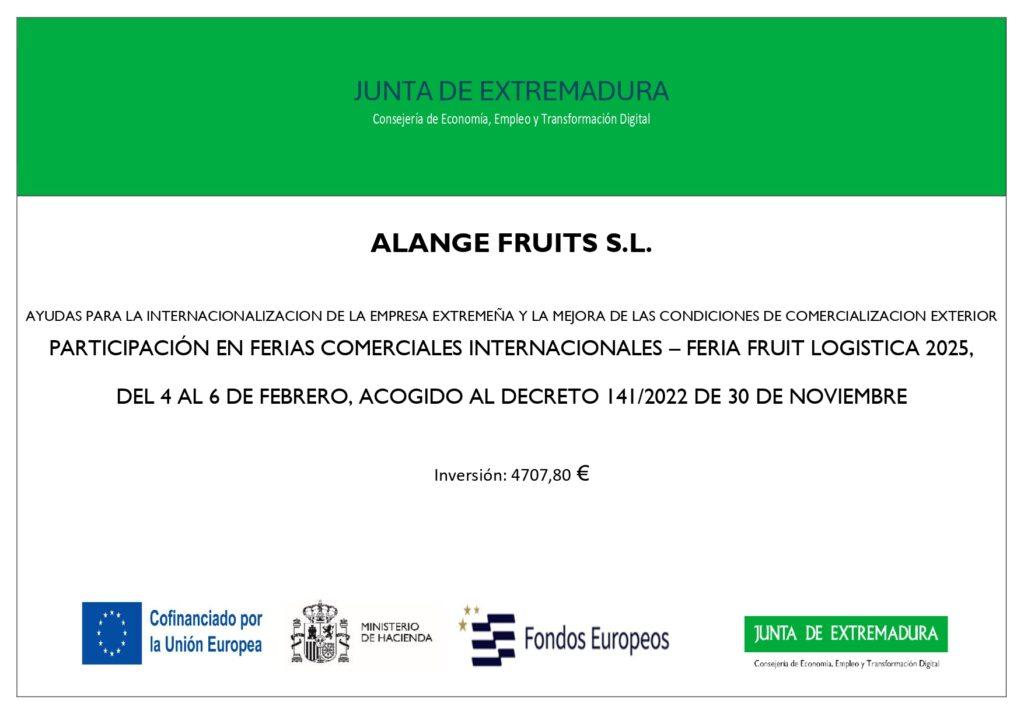 Cartel Fruit Logistica